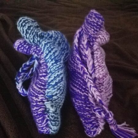 Dual Colored Mermaid Tail Purses
